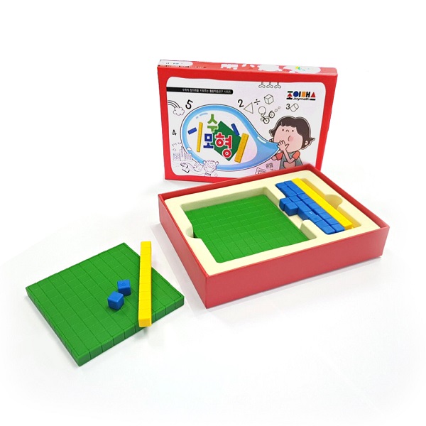 [조이매스] 수모형 교구 (3색, 44pcs)